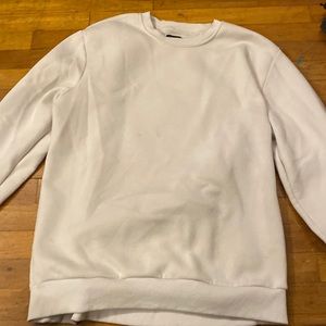 Forever 21 white crewneck size XL